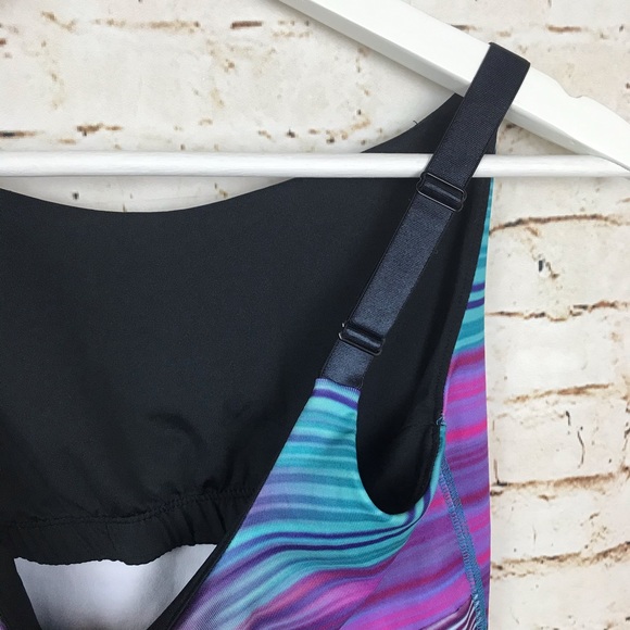 Champion Workout Tank Top Illusion Pattern Small - Picture 4 of 5